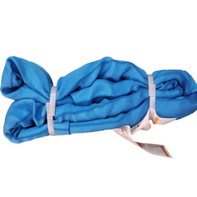 購入 垂直 23000 LBS ポリエステル 丸いスリング 青 WSTDA 標準 online manufacture