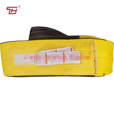 購入 Flat Pattern Polyester Lifting Sling Providing Lifting Capacity More Than 40 Tons and Safety Factor Levels 5 1 6 1 7 1 Engineered for Heavy Load Support online manufacture